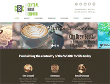 Tablet Screenshot of centralbiblechurch.com